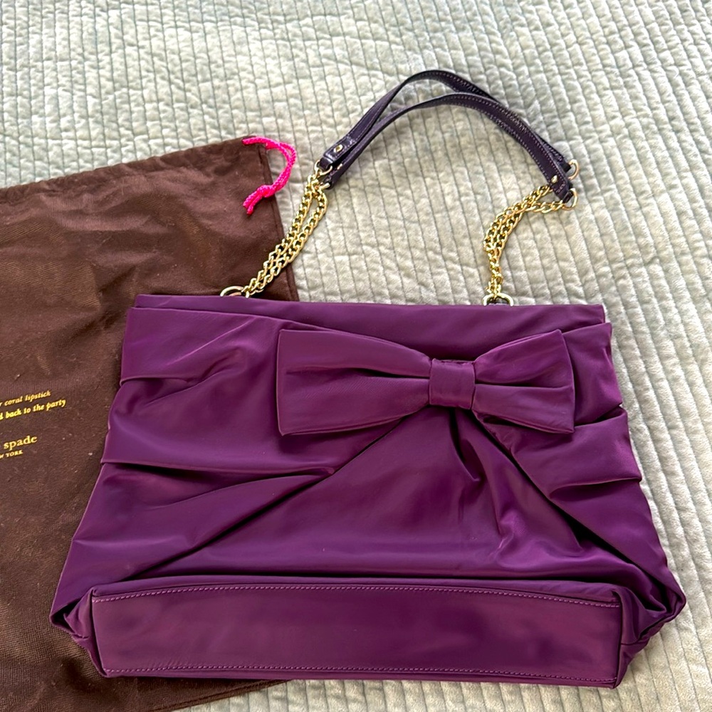Kate Spade Purple Vintage Purse